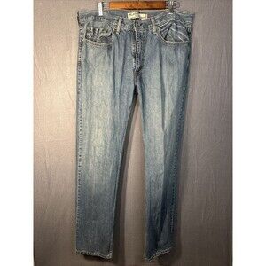 Levi 559 Jeans Mens 38x36 Blue Medium Wash Relaxed Straight 5-Pocket Denim